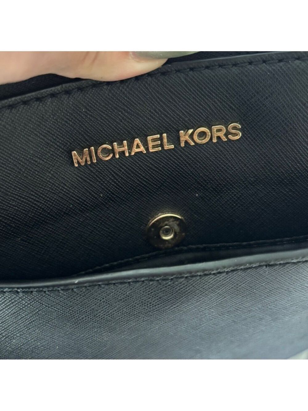 Michael Kors Ciara Saffiano Leather Bag - Picture 8 of 13